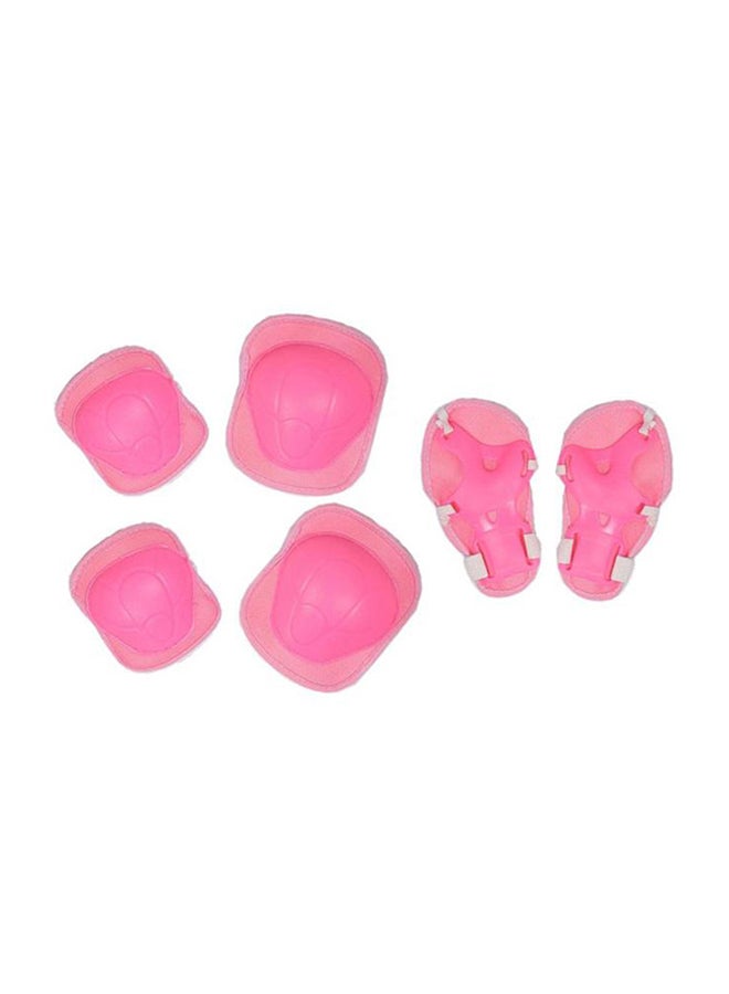 7-Piece Skateboard Gear Set In Pink For Safety While Riding For Your Little One ‎26x20x12cm - Image 2