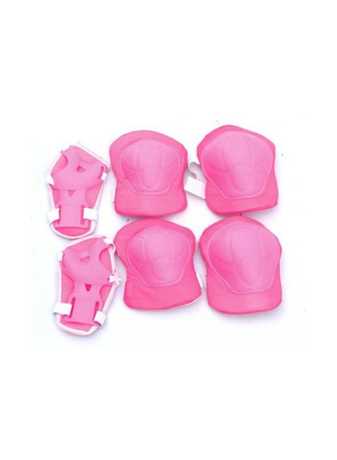 7-Piece Skateboard Gear Set In Pink For Safety While Riding For Your Little One ‎26x20x12cm - Image 3