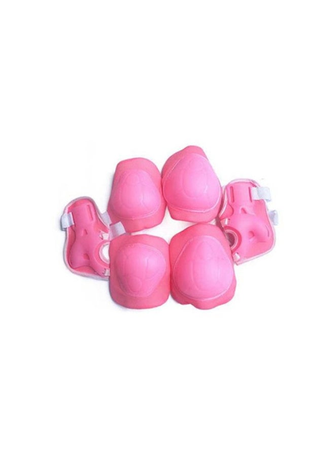 7-Piece Skateboard Gear Set In Pink For Safety While Riding For Your Little One ‎26x20x12cm - Image 4