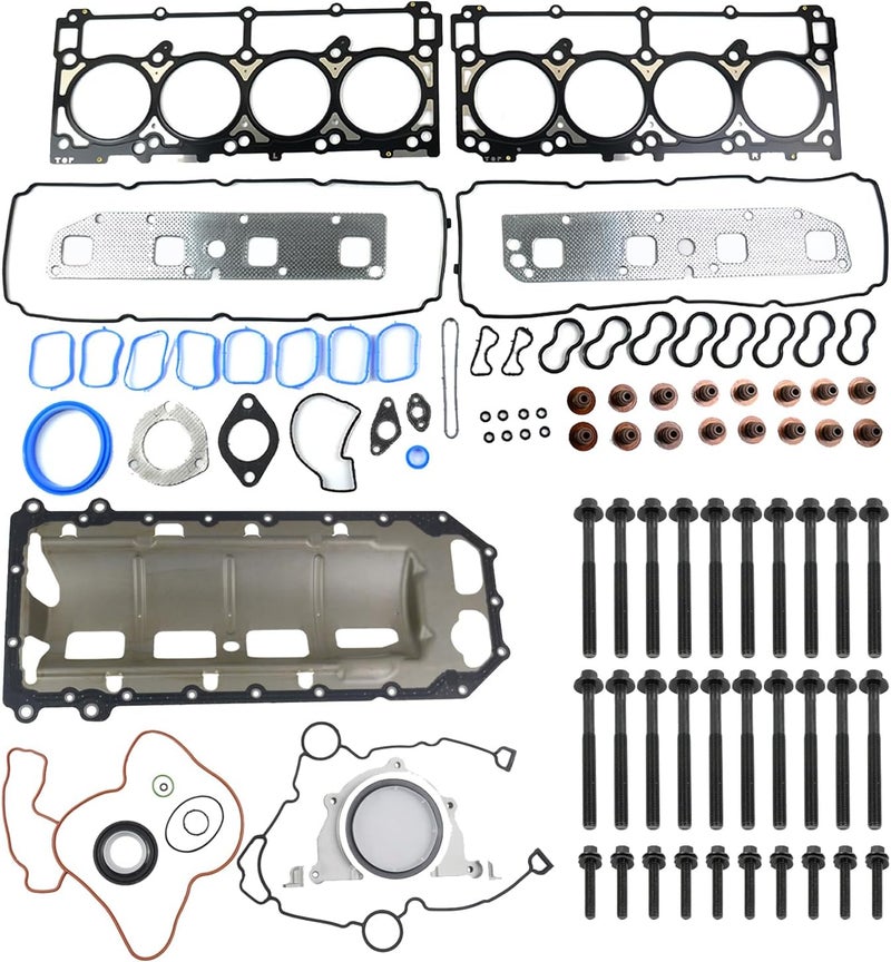Flynsu Head Gasket and Valve Cover Gasket Set for 2005-2008 Chrysler 300, Dodge Charger, Jeep Grand Cherokee 5.7L HEMI - Image 2