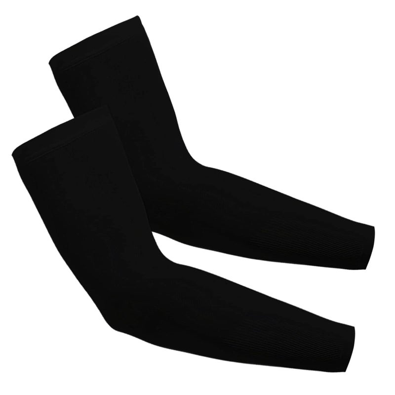 Feeke Arm Sleeves for Men and Women, UV Protection Cooling Arm Sleeves, 4-Pairs Anti-Slip Compression Sun Sleeves - Image 1