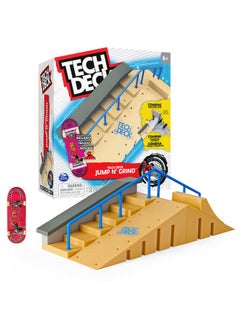 Tech Deck Jump N’ Grind Xconnect Park Creator Customizable And Buildable Ramp Set With Exclusive Fingerboard Kids Toy For Ages 6 And Up  - Image 1