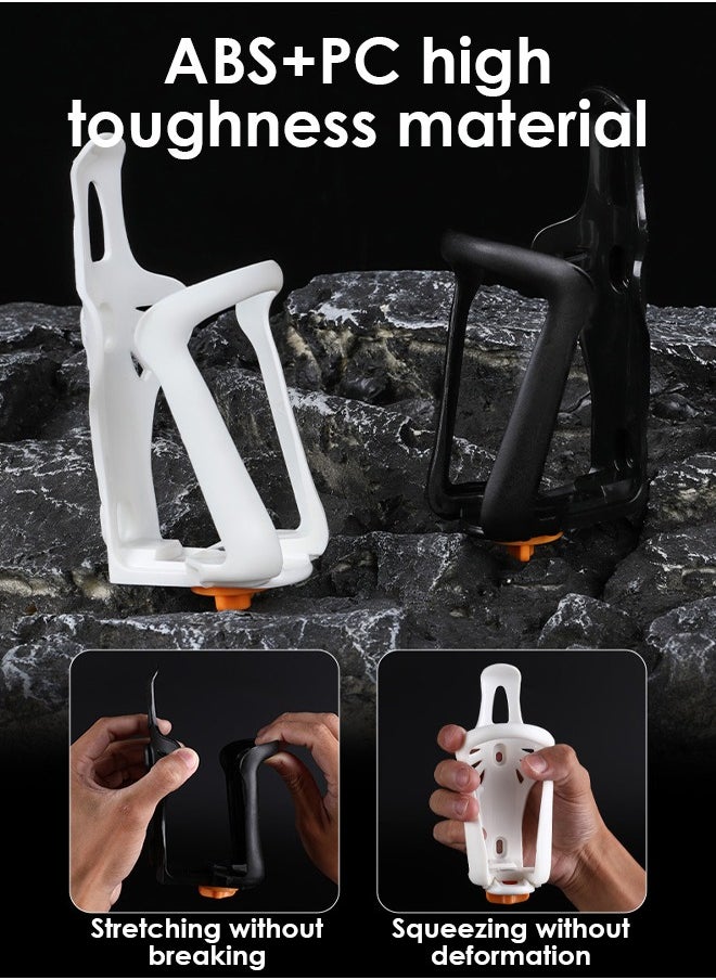 Generic Bike Water Bottle Holder - 23 cm,Bike Water Bottle Cage, Durable Ultralight Plastic Water Drink Holder Rack, Lightweight PC Water Bottle Holder for Bicycle, Cycling Bottle Holder Cages for MTB, Road Bike, Mountain Bikes  - Image 5