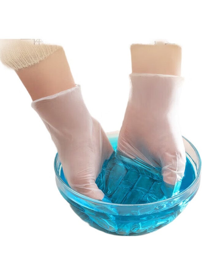 JD.com Jd Jingzao Disposable Gloves, Pvc Food-Grade Thickened, For Kitchen, Barbecue, Camping, Home Cleaning, Size M [100 Pieces] - Image 3