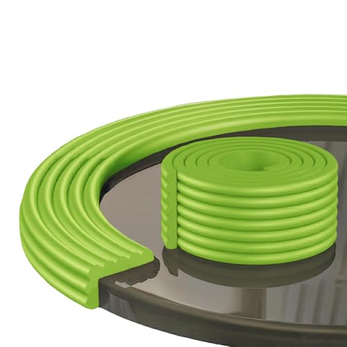 SYGA Baby Safety Strip Furniture Edge Guard Cushion Corner Cover with Tape Infant Bump Protector (Green) - Image 1