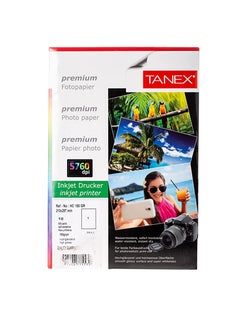 TANEX Glossy Paper 10 Sheets, A4 Size, 180g, WHITE