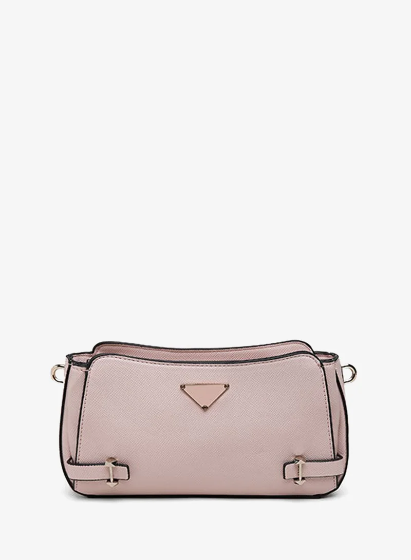 أر أند بي Textured Crossbody Bag