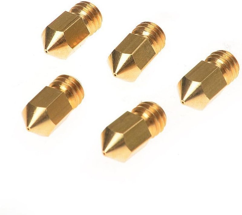 كامو 5 قطع فوهة نحاسية 0.4 ملم لطابعة ثلاثية الأبعاد رأس طباعة لـ MK8 1.75 ملم لطباعة ABS PLA - Image 2