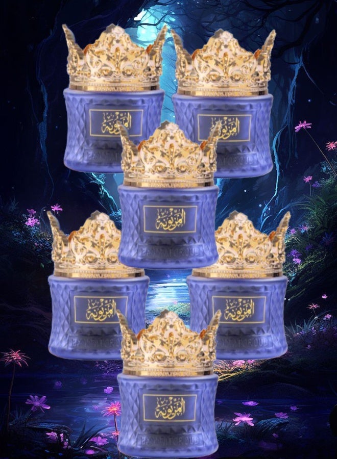 بانافع 6 قطع بخور عود معطر المزيونه 35 جرام - Image 1