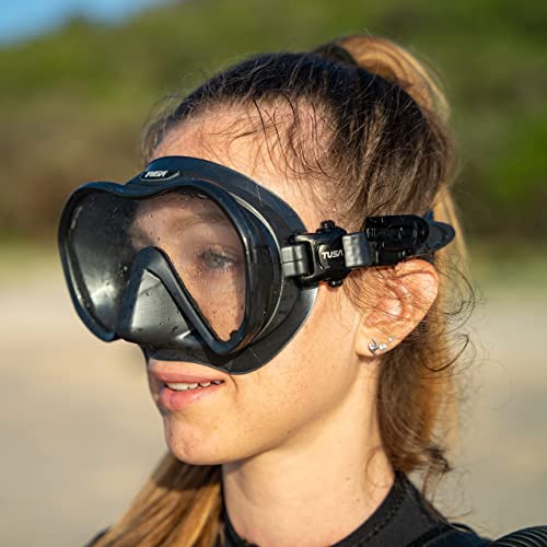 TUSA M1010S Zensee Pro Scuba Diving Mask Gunmetal - Image 3