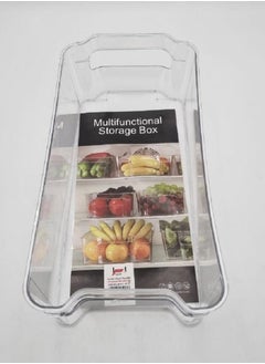 Generic Clear refrigerator and freezer organization storage boxes 