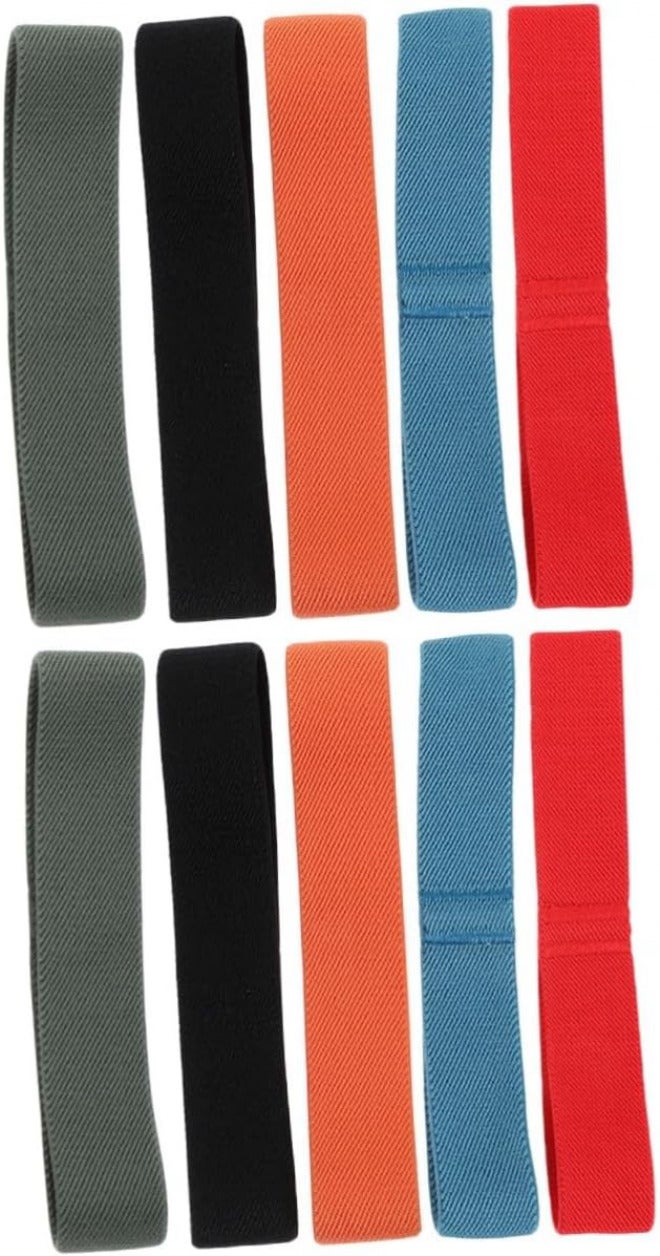 ABOOFAN 10pcs Ergonomic Straps Simple and Portable Lunch Box Belt for Boys and Girls High Elasticity Tightness for Easy Extraction - Image 1