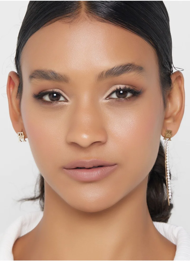 TOMMY HILFIGER Ionic Plated Drop Earrings