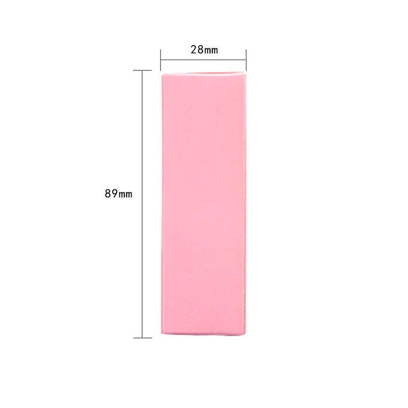 COSIDEA 50 PCS Empty Pink Lip Gloss Boxes W28 xW28 xH89mm / W1.02xW1.02xH3.5 inch, Cosmetic Perfume/Mascara Box Packaging for Small Business Wholesale, small Kraft Paper Box Luxury Holder Wrapping - Image 2