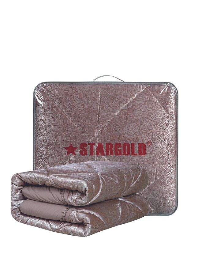 Stargold طقم لحاف من قماش الجاكار الناعم للغاية مقاس كينج من الألياف الدقيقة المطبوعة مكون من 8 قطع  - Image 5