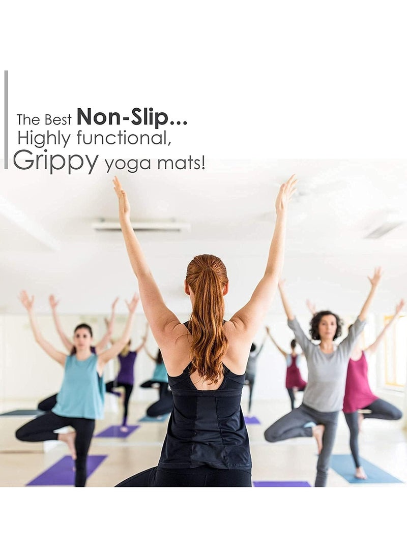 Ultimate Premium Non-Slip 6mm Yoga Mat with Attached Carrying Bag Ideal for High Intensity Interval Training, Pilates, Yoga and Many Other Home Exercises from QShop®️ - pzsku/Z403340E8F2FE2A270309Z/45/_/1729511086/0c22bc0e-28f6-459d-aaac-7547a4a4aed4