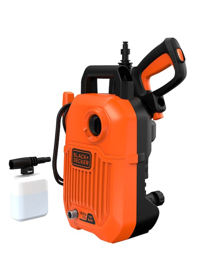 BLACK+DECKER Black + Decker Bepw1300-B5 1300W Corded Compact Pressure Washer (110 Bar)  - Image 1