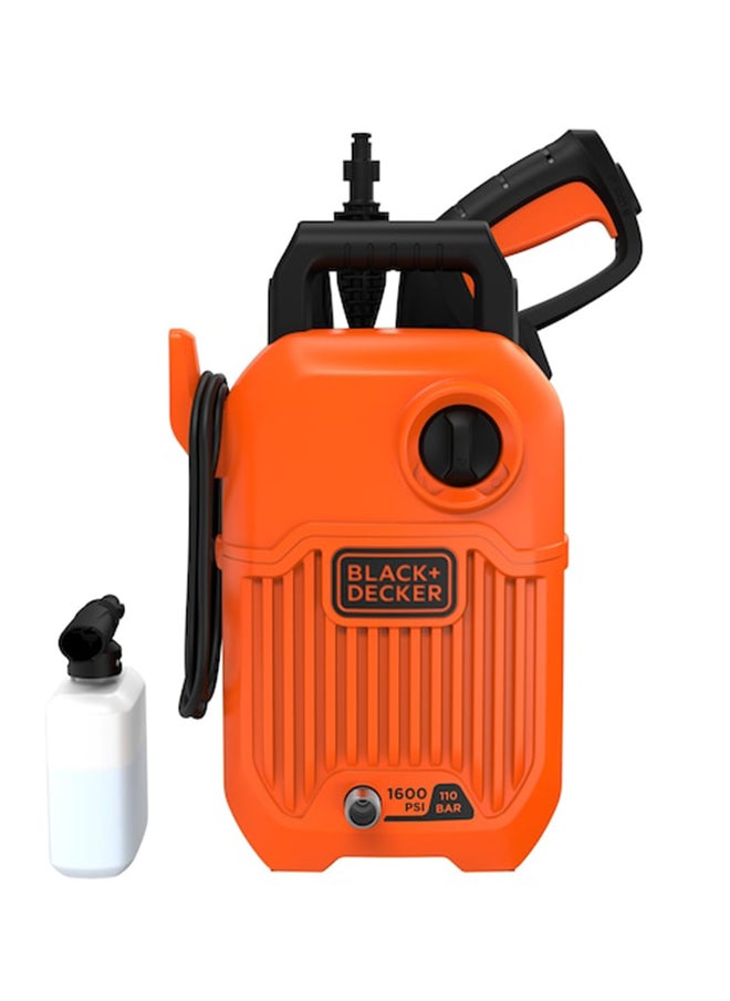 BLACK+DECKER Black + Decker Bepw1300-B5 1300W Corded Compact Pressure Washer (110 Bar)  - Image 2