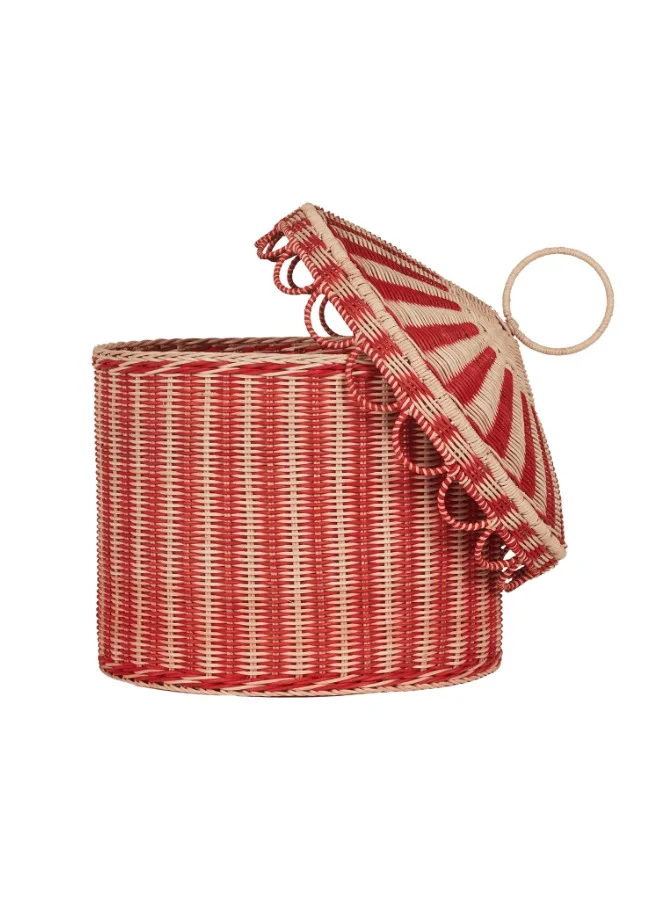Olli Ella Circus Tent Toy Basket