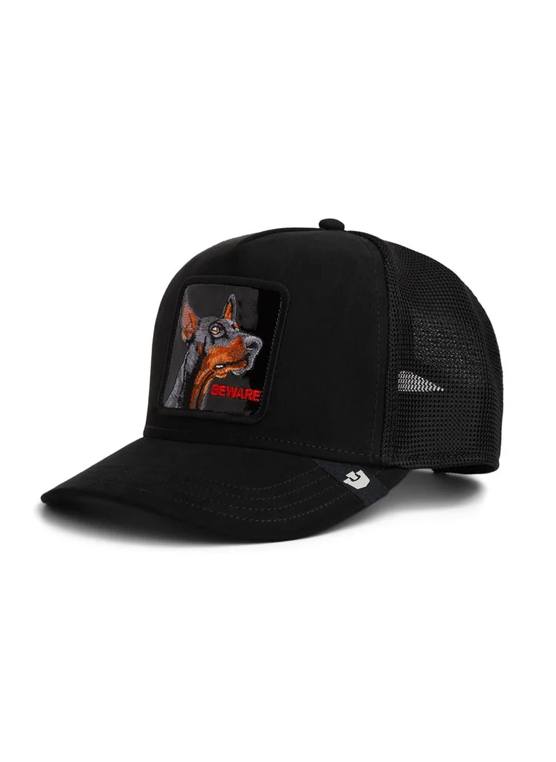 جورين بروس. Goorin Bros. Black Out Doberman Trucker Cap