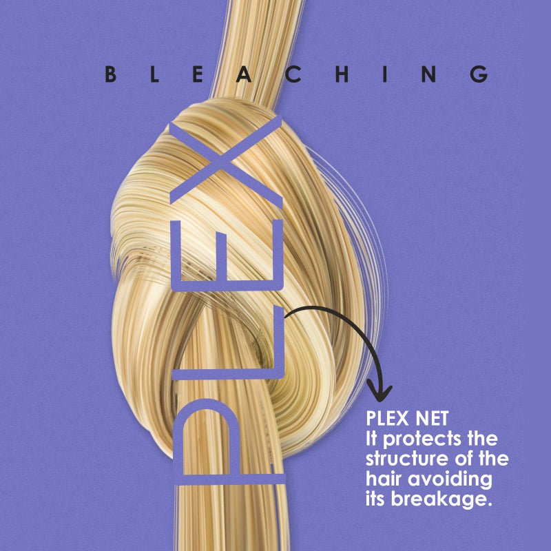 Hellawell Professionals BLONDISH PLEX + 9 Hair Bleaching Powder, Plex Hair Bleach, Highlights, Hair Lightener, Lightens more than 9 Tones, 180gr, 6.34 oz - Image 4