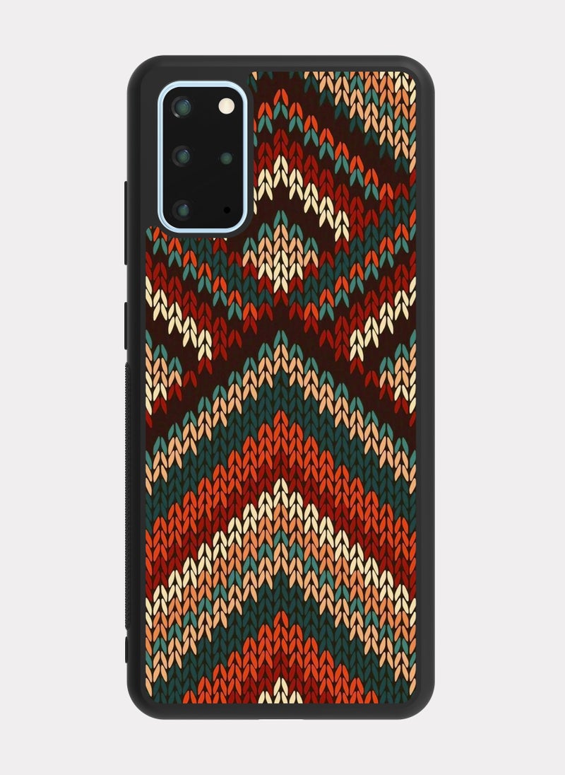 بكسلات كفر سامسونج جالكسي اس 20 بلس نمط قماشي متعدد الالوان - Image 1