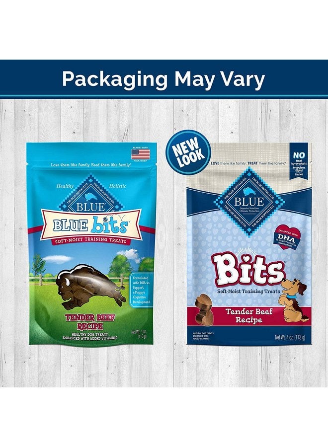 Blue 2 Pack of Tender Beef Recipe Bits Dog Treats, 4 Ounces Each - Image 3