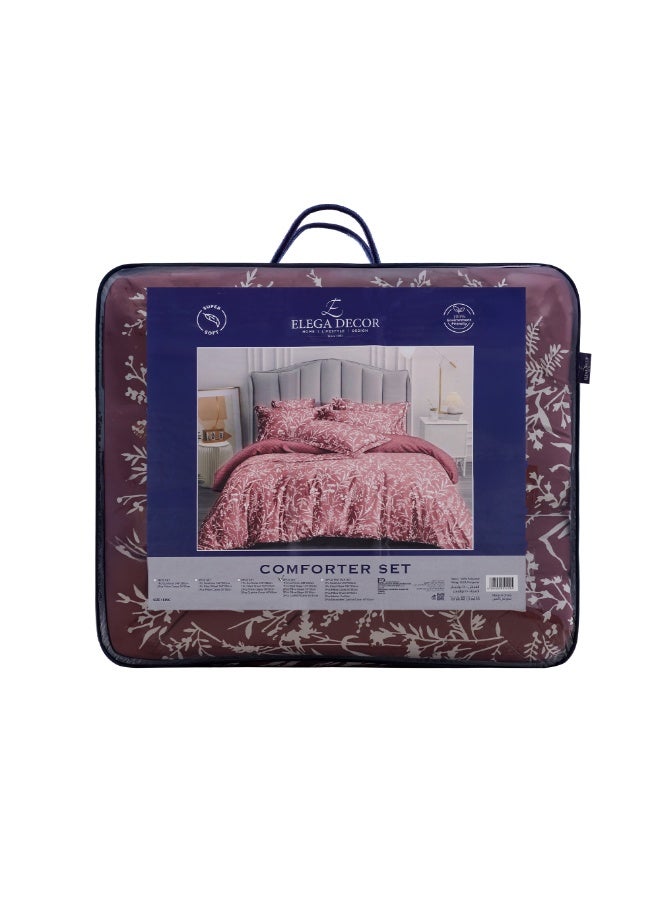 إيليغا ديكور مجموعة من 8 أغطية مطبوعة | مقاس كينغ 240x260 سم | دفء لجميع الفصول | تصميمات متنوعة - Image 2