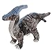 AULUDA Dinosaur Plush Toy 16 Parasaurolophus Stuffed Animal Throw Plushie Pillow Doll Soft Grey Fluffy Friend Hugging Cushion Present for Every Age Occasion - Image 3