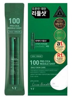 VT COSMETICS 100 Pro Cica Reedle Shot Stick Pouch (2ml x 10ea)  - Image 1