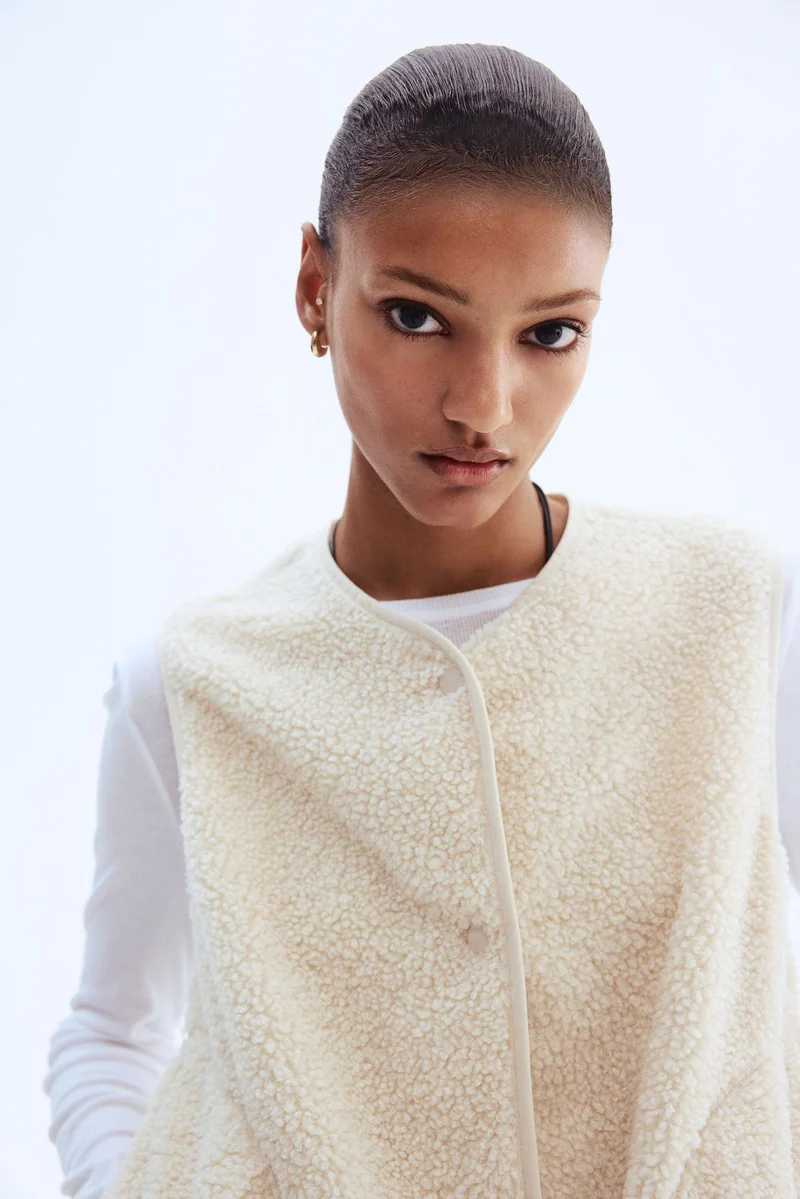 اتش اند ام جيليه من نسيج تيدي