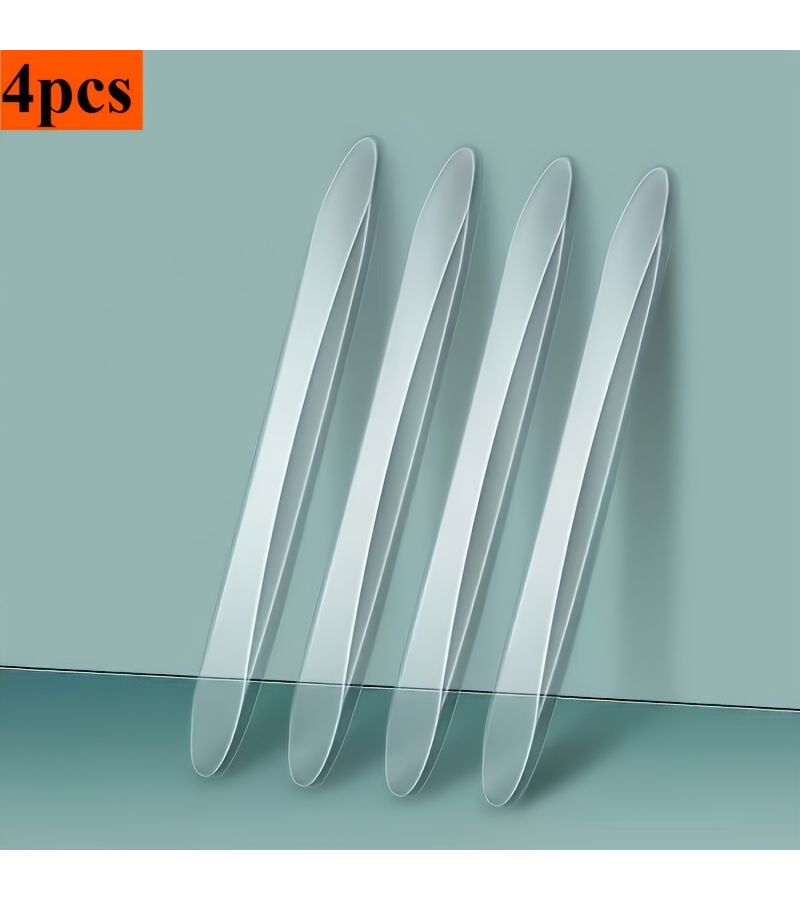 4pcs Transparent Invisible Car Door Edge Guard Side Mirror Protector Anti Scratch Sticker Car Protection - Image 5