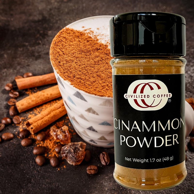 Civilized Coffee Premium Coffee Toppings Gift Set - 7 Gourmet Spices & Flavors for Coffee Bar & Lattes - Image 2