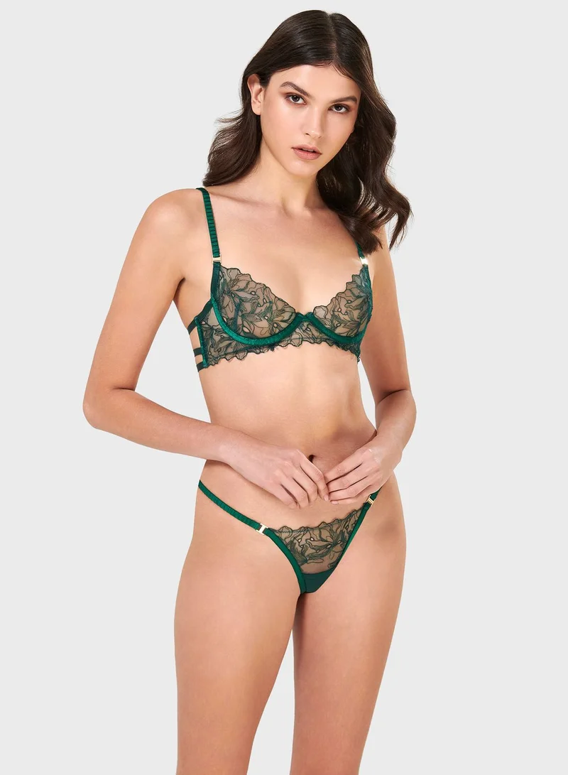 BLUEBELLA Mesh Detail Brief