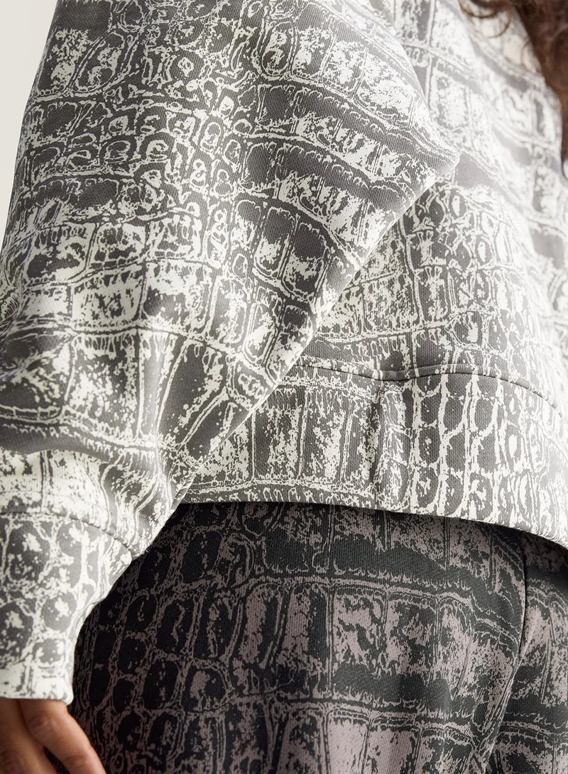 adidas By Stella McCartney Loose Printed Sweatshirt