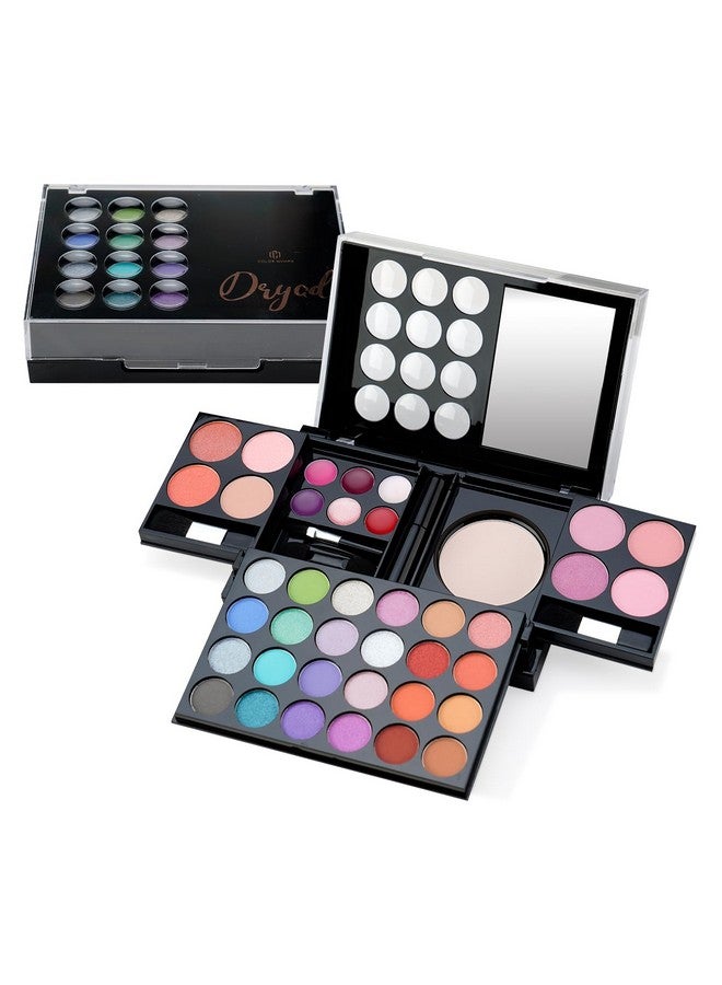 COLOR NYMPH All In One Makeup Palette Set Kitportable Travel Makeup Kit For Girls With 24Colors Eyeshadows Facial Blusher Lip Gloss Pressed Powder Mascara Brushes Mirror - Image 1
