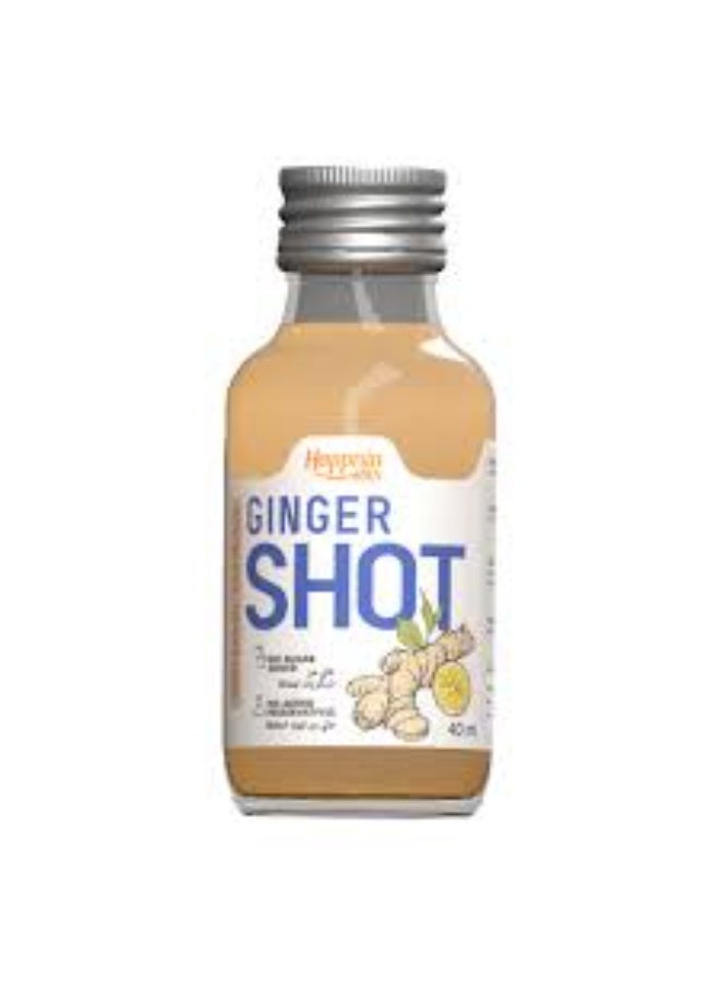 HAPPNIN HLTH GINGER SHOT WITH LEMON & HONEY 40ML 12'S - Image 1