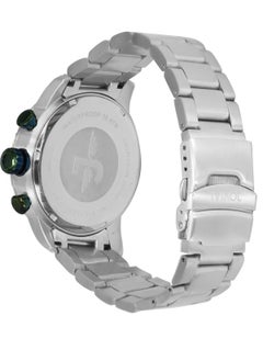 Jovial JOVIAL 16077GSMC09E Men's Metal Band Watch, 46mm, Green Dial  - Image 3