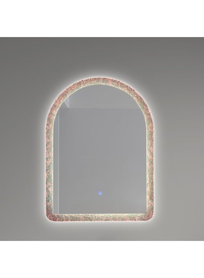 DANUBE HOME Milano Plus Led Mirror Hs16481 800*600 1Pc/Set | Glass LED Mirror | Vanity Mirror With Lights Bathroom Mirror Wall Mounted For Toilet Bathroom Washroom Shower Room - Mirror - Image 1