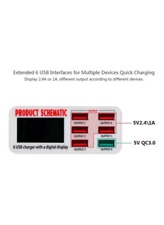 نيبمينينت موزع USB بستة منافذ أبيض  - Image 4