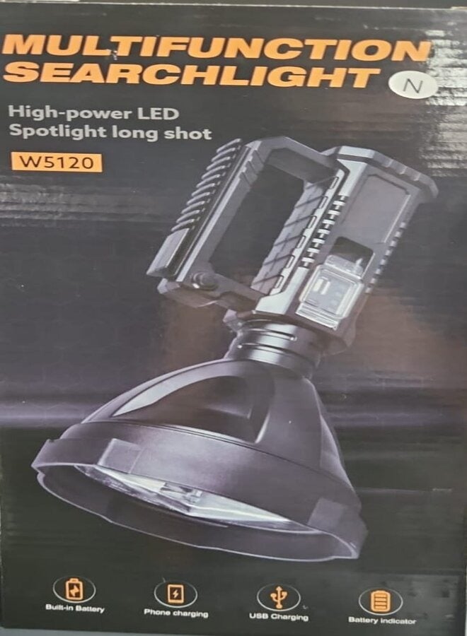 مصباح LED مقاوم للماء عالي السطوع مع حامل ثلاثي القوائم وشاحن محمول - Image 3