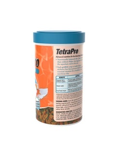 تترا رقائق السمك Tetra TetraPro Goldfish Crisps، معززة بالبيوتين لصحة مثالية، 3.03 أونصة  - Image 3