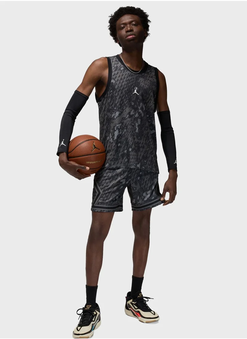 Jordan Jordan All Over Printed Mesh T-Shirt