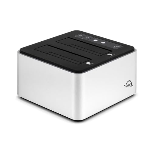 OWC Drive Dock USB-C Dual Drive Bay Solution, USB 3.1 Gen 2, for Mac and PC, (OWCTCDRVDCK) - Image 1