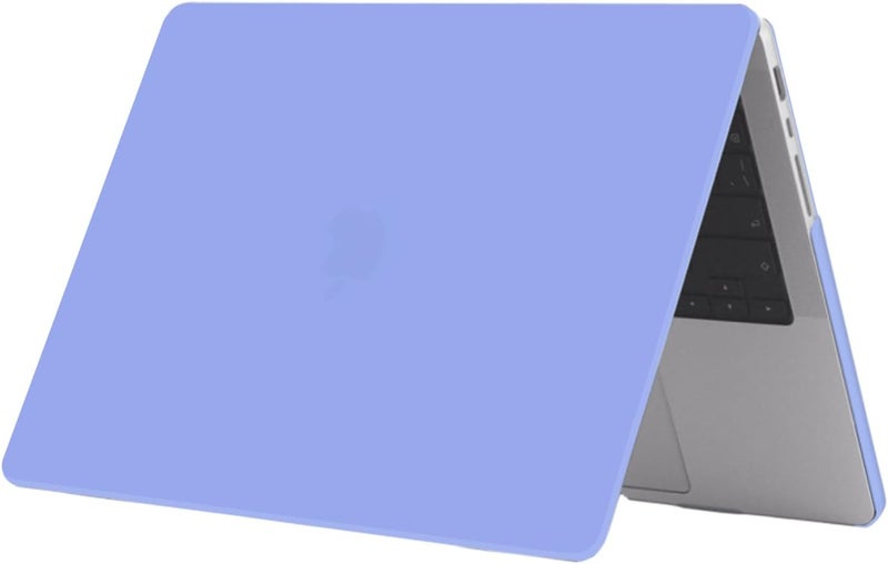 سيفن لاين متوافق مع حافظة MacBook Pro 16 بوصة 2024 2023 2022 2021 غطاء صلب للكمبيوتر المحمول لـ MacBook Pro 16 بوصة موديل جديد A2991 A3403 A2780 A2485 M4 M3 M2 M1 وغطاء لوحة مفاتيح، أزرق سيرينيتي - Image 3
