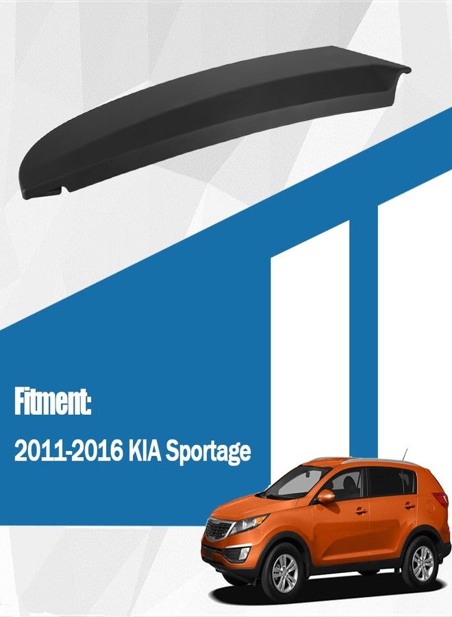 Automkt قالب تزيين عمود الباب الخلفي الأيسر من Automkt يناسب سيارة كيا سبورتاج موديلات 2011-2016، ويحل محل الرقم 83270-3W000 (أسود خلفي يسار). - Image 2