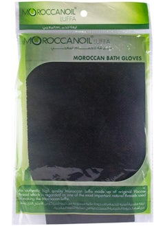 MOROCCANOIL MOROCCANOIL Luffa Bath Gloves Black  - Image 1