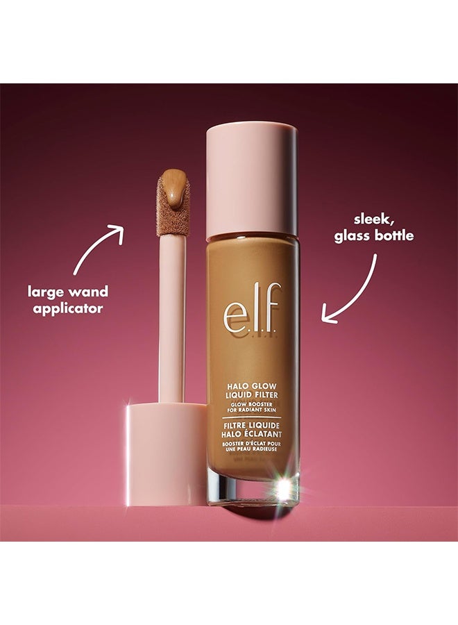 elf Halo Glow Liquid Filter, Complexion Booster For A Glowing, Soft-Focus Look, Infused With Hyaluronic Acid, Vegan & Cruelty-Free  0.5 Fair - Image 2