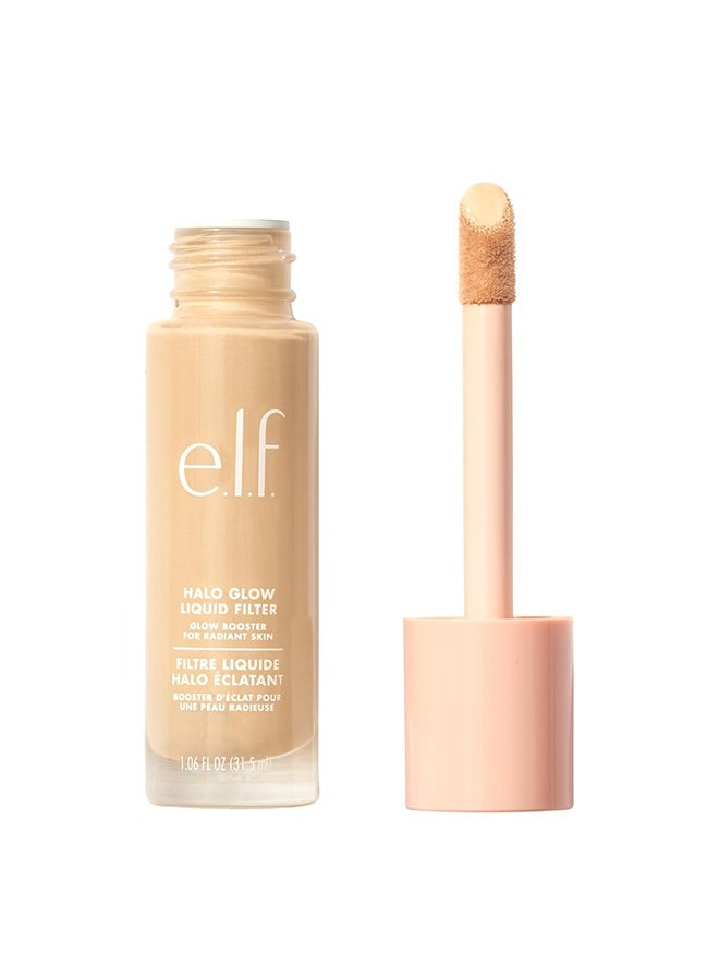 elf Halo Glow Liquid Filter, Complexion Booster For A Glowing, Soft-Focus Look, Infused With Hyaluronic Acid, Vegan & Cruelty-Free  0.5 Fair - Image 1