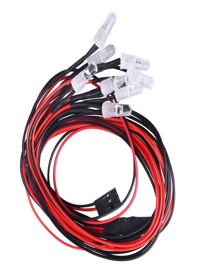 Hobbyfire RC Light Kit 8Leds LED Lights Headlights Taillight for Traxxas Slash Arrma Axial SCX10 Redcat Losi Tamiya HSP HPI RC4WD RC Car Truck Tank Crawler. - Image 4